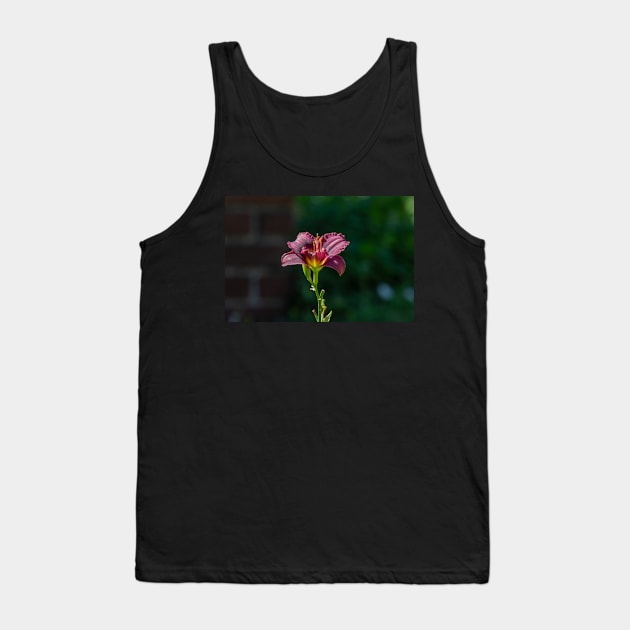 Day Lily Portrait Tank Top by Imagery